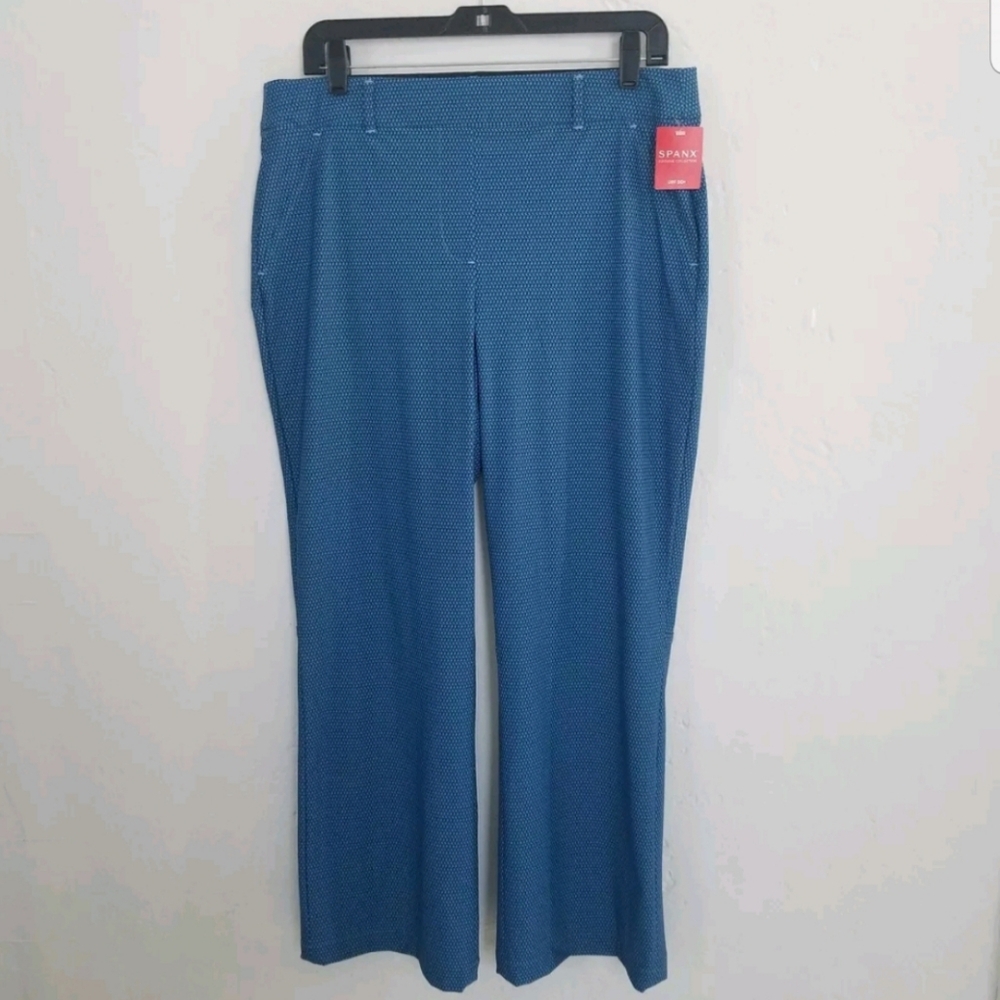 SPANX Sunshine Collection UPF 50 + Leggins Blue Size XL - Picture 1 of 12